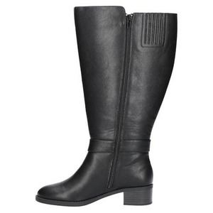 Easy Street Victoria Plus Wide Calf Black Boots